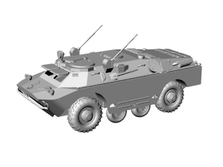 BRDM-2U velitelský vůz - 1:87