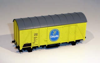 stavebnice vozu Ztr H0 1:87 - přeprava banánů - CHIQUITA