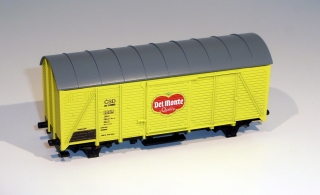 stavebnice vozu Ztr H0 1:87 - přeprava banánů - DEL MONTE